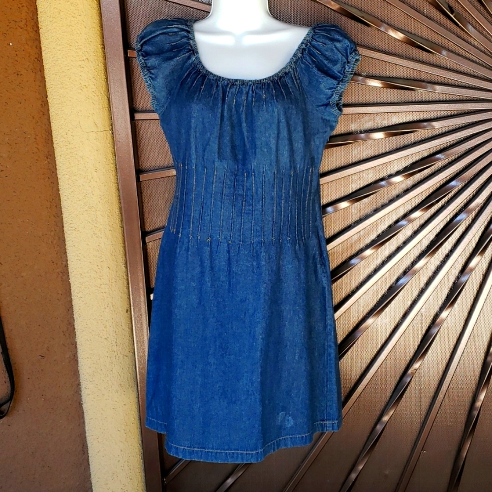Denim dress